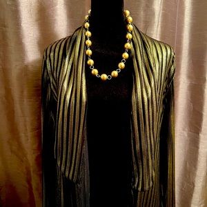 SOLD! Gold and Black jacket